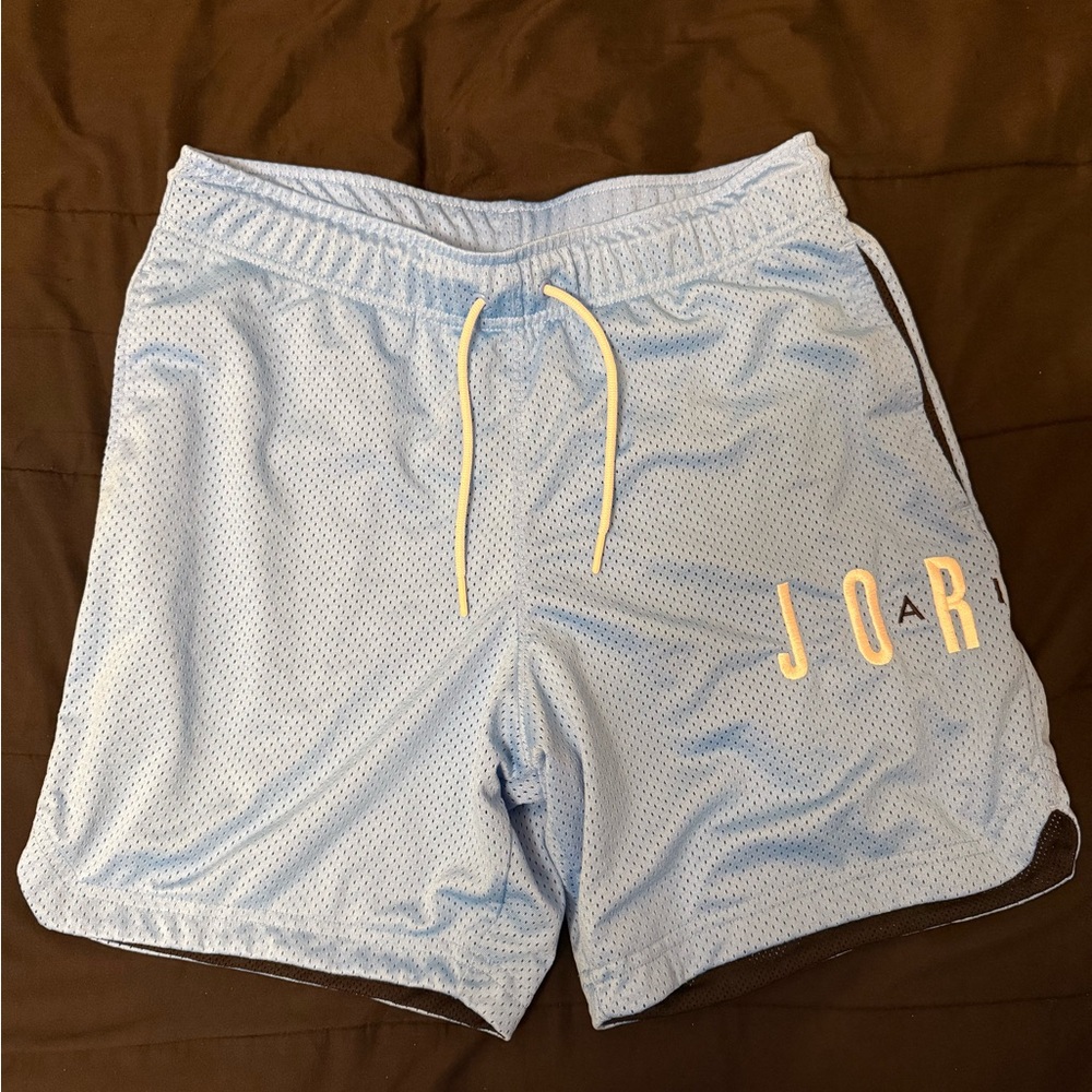 Jordan Blue Athletic Shorts with Drawstring Waist